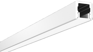 Profilé d'aluminium Étroit avec diffuseur NTALB-134 pour Ruban DEL lumineux 2 mètres